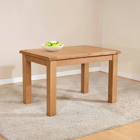 Forrester : Bàn Ăn Gỗ Sồi Kéo Giản 1m5 ⇔ 1m85 ⇔ 2m2
